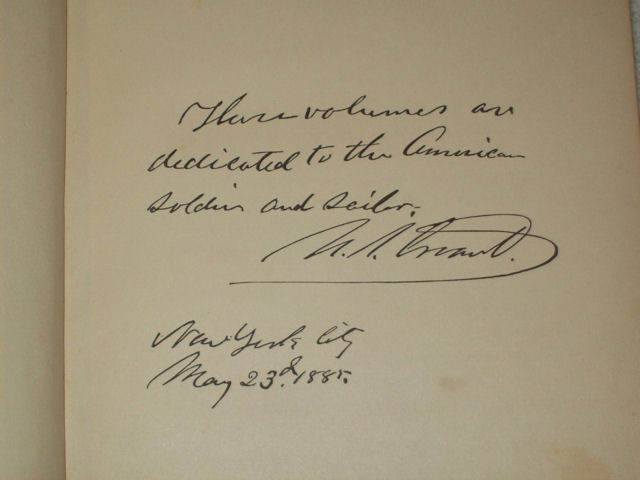 PERSONAL MEMOIRS OF U. S. GRANT 1885 Vols 1 2 HC  