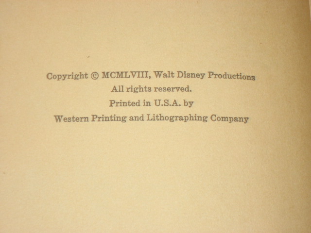 Walt Disneys ZORRO Whitman Publishing 1958 HC  