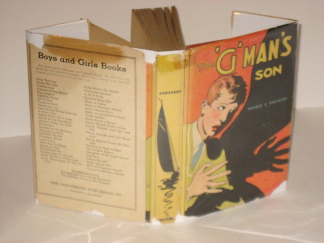 Connor (Robinson)   THE G MANS SON   1936 HC/DJ  