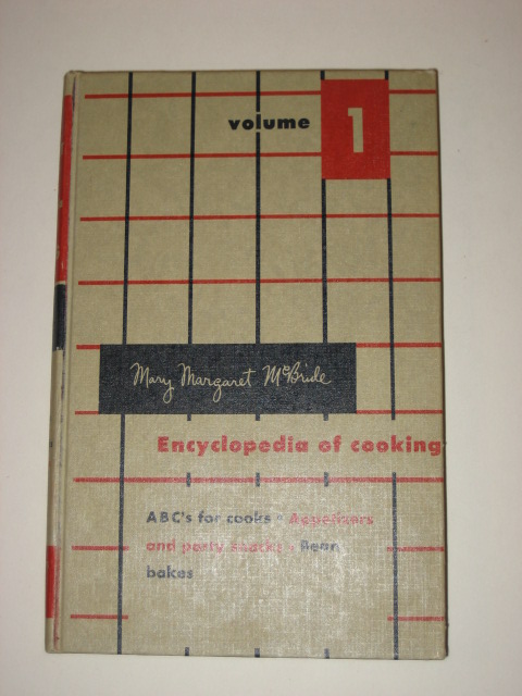 Mary McBride ENCYCLOPEDIA OF COOKING 12 Vols 1958 Illus  