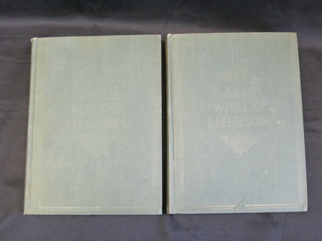   Emerson   THE COMPLETE WRITINGS   2 Vols 1929 Wm. H. Wise  