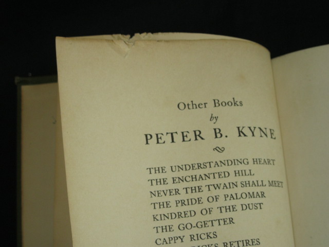 Peter B. Kyne   THEY ALSO SERVE   1927 HC 1stEd Illustd by C. LEROY 