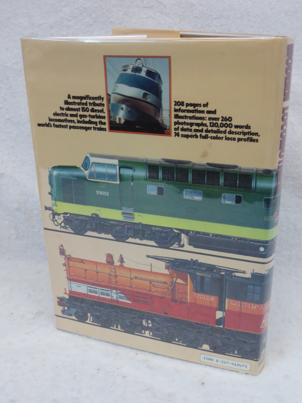 Brian Hollingsworth MODERN LOCOMOTIVES Crescent Books 1983 HC/DJ