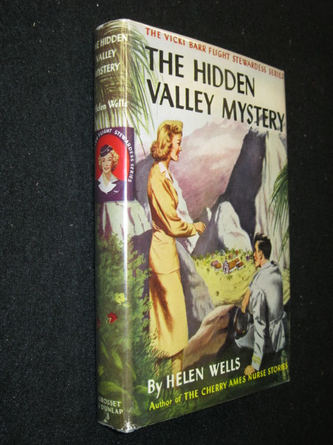 Hellen Wells THE HIDDEN VALLEY MYSTERY VICKI BARR Grosset & Dunlap HC 