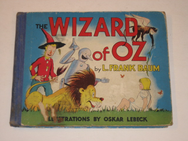 Baum/Lebeck THE WIZARD OF OZ Grosset & Dunlap c.1939  