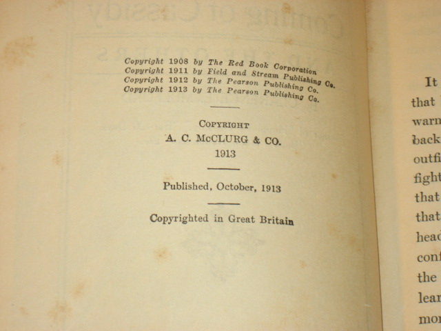 Mulford THE COMING OF CASSIDY Illus by Maynard DIxon  