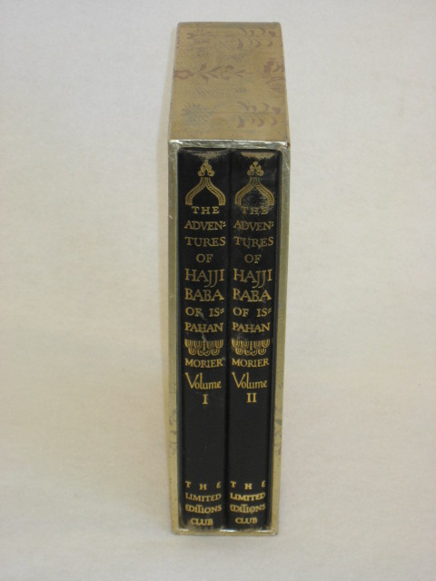   OF HAJJI BABA 2 Vols Limited Editions Club SIGNED by Guilbeau  